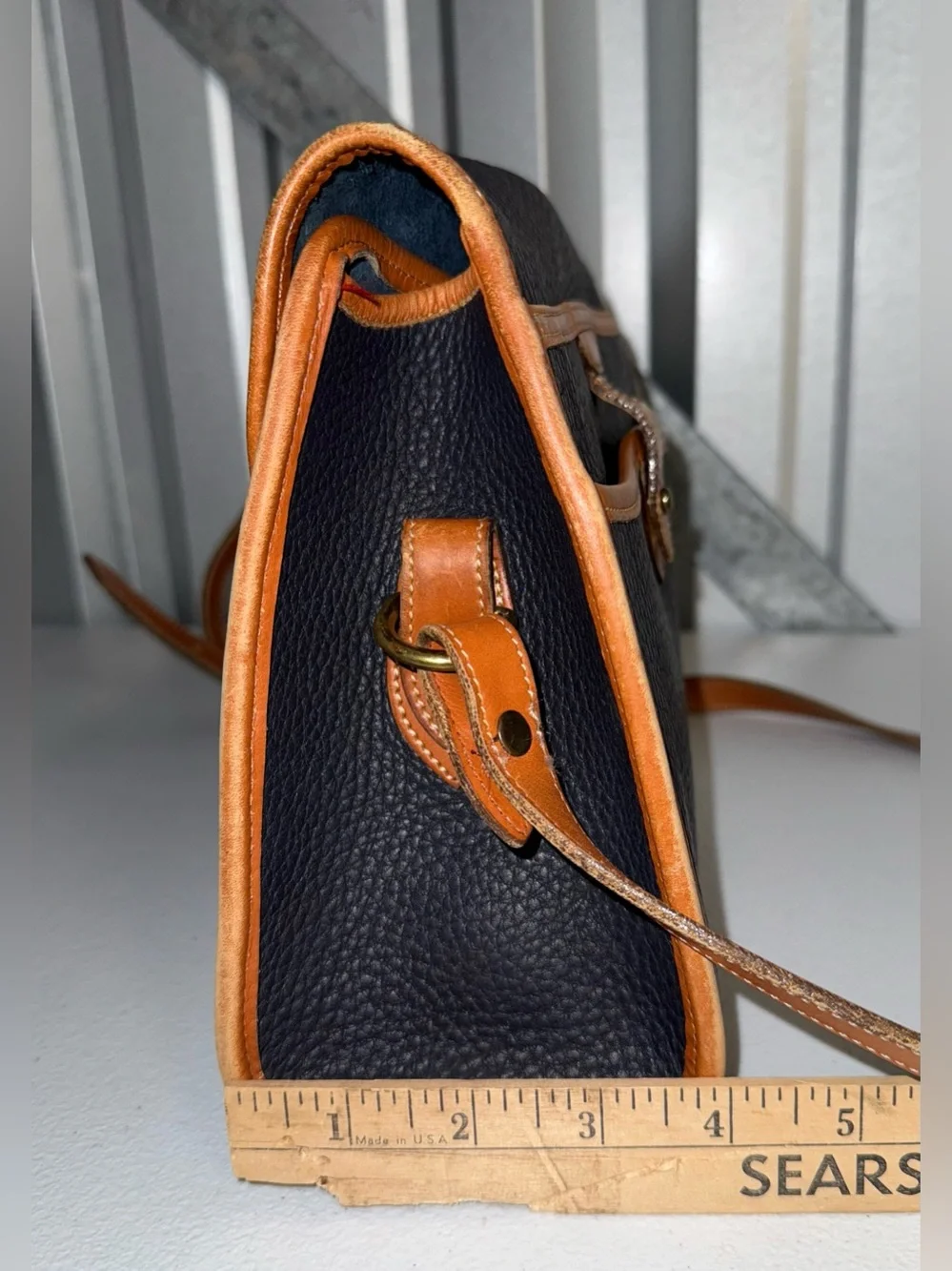 vintage Dooney & Bourke All-Weather Leather bag